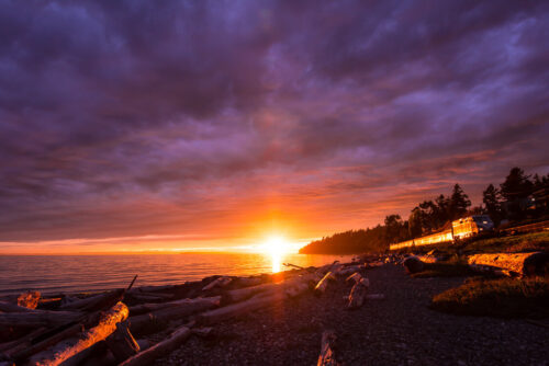 photos of white rock bc, white rock, landscape photography, photos of sunsets
